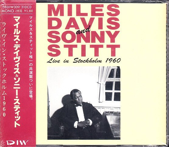 Sleeve of Live In Stockholm 1960 by Miles Davis, Sonny Stitt