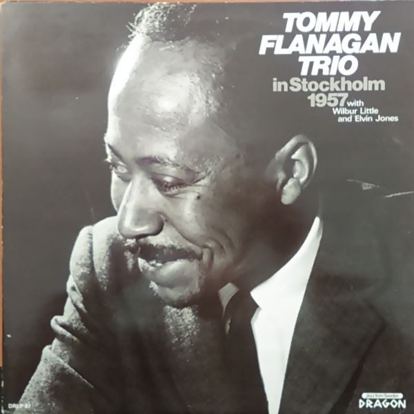 Sleeve of In Stockholm 1957 by Tommy Flanagan Trio, Wilbur Little, Elvin Jones