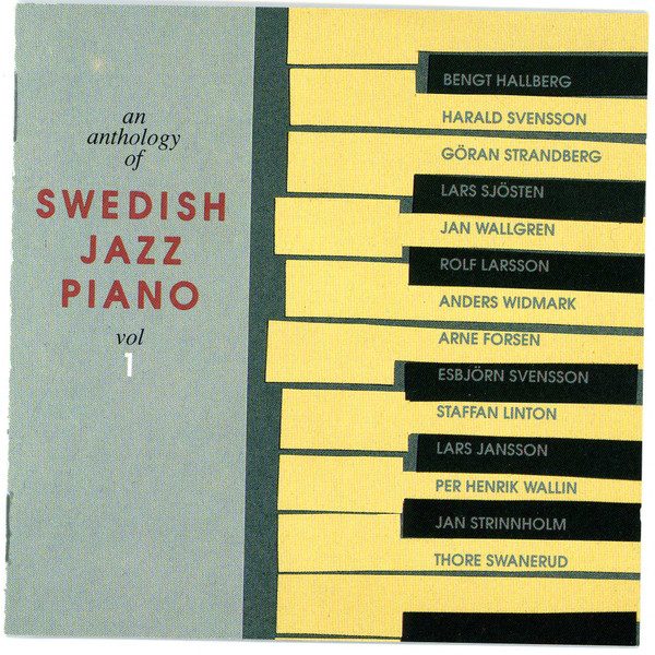 Sleeve of An Anthology Of Swedish Jazz Piano. Vol. 1 by Various