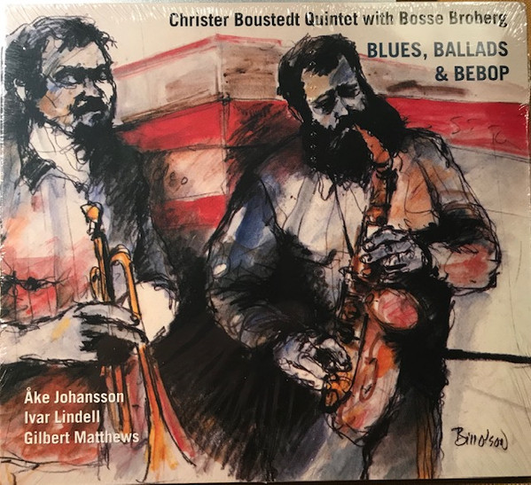 Sleeve of Blues, Ballads & Bebop by Christer Boustedt Quintet