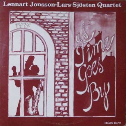 Sleeve of As Time Goes By by Lennart Jonsson-Lars Sjösten Quartet