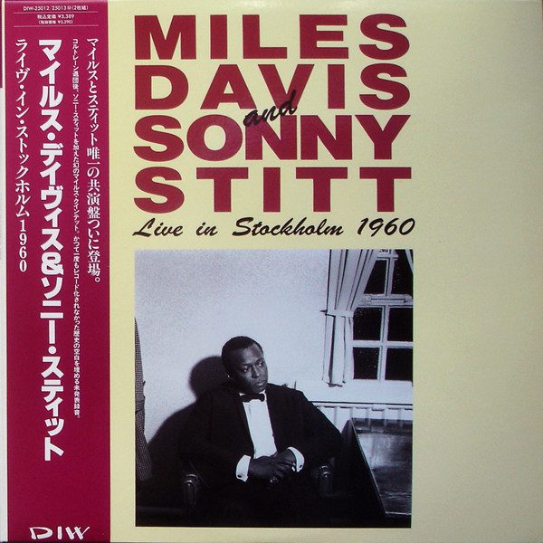 Sleeve of Live In Stockholm 1960 by Miles Davis, Sonny Stitt