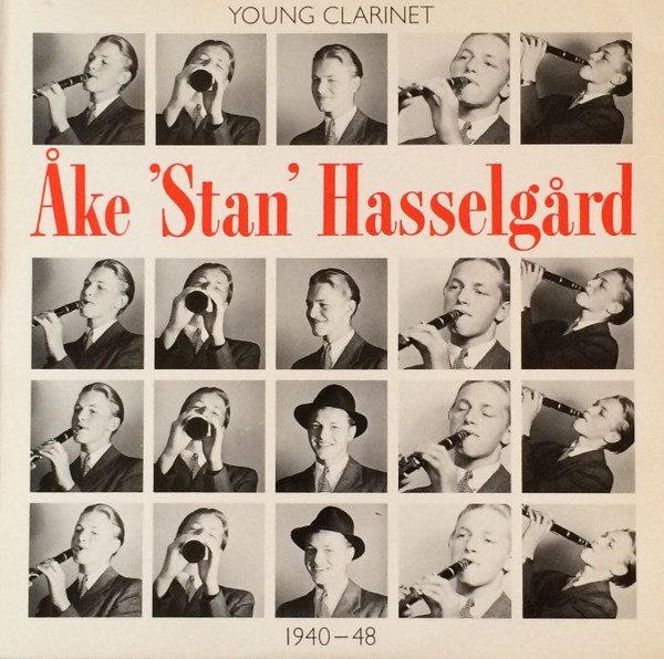 Sleeve of Young Clarinet 1940-48 by Åke Hasselgård