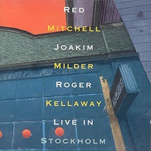 Sleeve of Live In Stockholm by Red Mitchell, Joakim Milder, Roger Kellaway