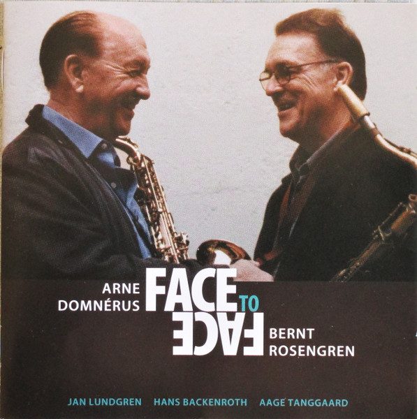 Sleeve of Face To Face by Arne Domnérus, Bernt Rosengren
