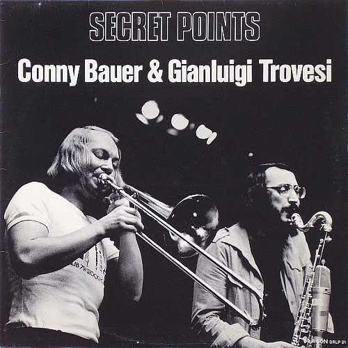 Sleeve of Secret Points by Conrad Bauer, Gianluigi Trovesi