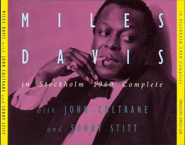 Sleeve of In Stockholm 1960 Complete by Miles Davis, John Coltrane, Sonny Stitt