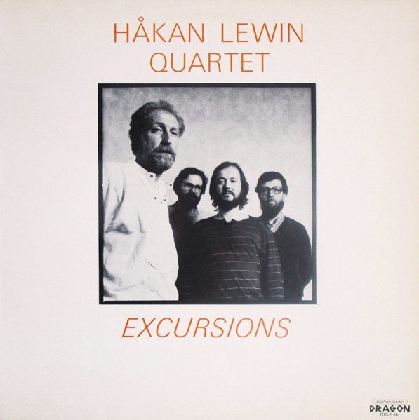 Sleeve of Excursions by Håkan Lewin Quartet